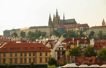 Obraz premium Prague cityscape