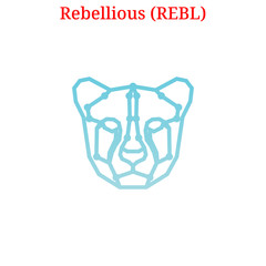 Vector Rebellious (REBL) logo