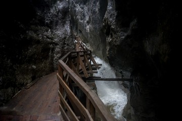 Österreich Klamm Wasserfall Alpen
