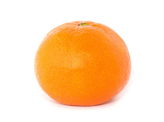 Orange fruit, tangerine,citrus isolated on white background.