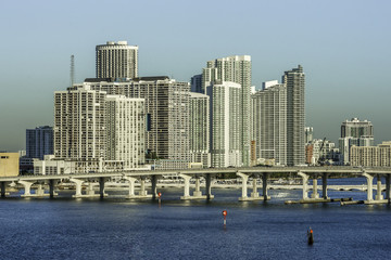 Obraz premium Most w Fort Lauderdale na Florydzie