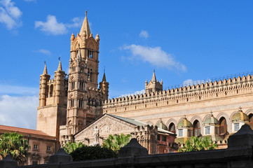 Fototapeta na wymiar Palermo, la Cattedrale