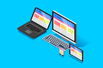 Web adjustable page view concept
