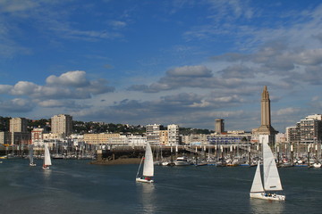 Port de plaisance du Havre, Seine Maritime, Normandie, France