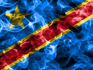 Democratic Republic of the Congo smoke flag