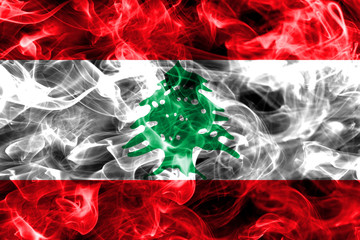 Lebanon smoke flag