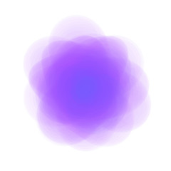 Watercolor spot. Colored aquarelle blotch on isolated background. Backdrop for design. Greeting card. Art creation. Doodle for inscriptions. Watercolour splotch. Bright blur stain. Abstract background