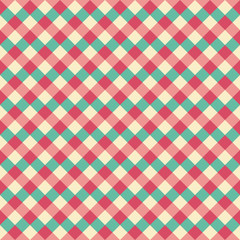 Seamless weave check pattern. Ideal for gift wrapping paper designs.
