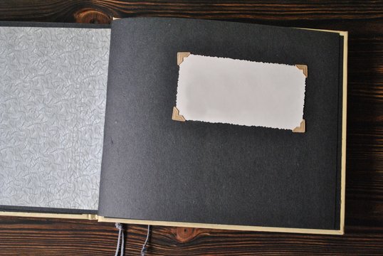 Fototapeta Kartka ze starego albumu