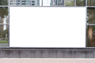 Fototapeta premium Shop Boutique Store Front with Big Window and Place for Name