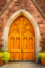 Fototapeta na wymiar Door to a Cathedral