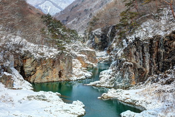 冬の龍王峡