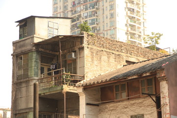 Shop Houses in Guangzhou, China
