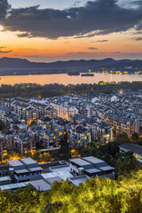 Urban architecture landscape and skyline