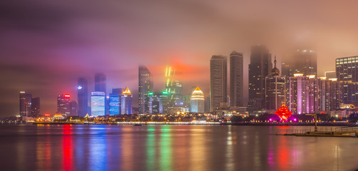 Fototapeta na wymiar Qingdao city scenery