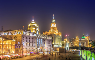 Shanghai Bund night view