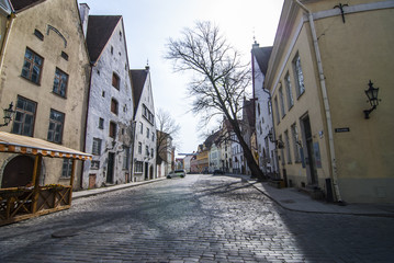 エストニア・タリン旧市街