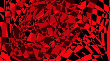Abstract red mystical art line background