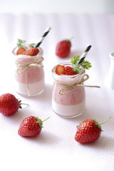 いちごのムース