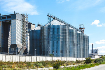 Fototapeta premium Modern agrarian processing complex