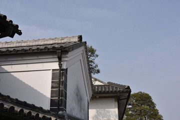 日本の岡山県の倉敷市の建物