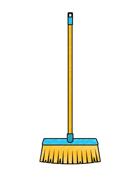 Doodle Broom Cleaning Service Sketch Graphic by IrynaShancheva · Creative  Fabrica