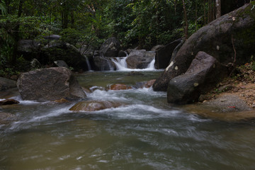 Waterfall in the rainforest - 193769014