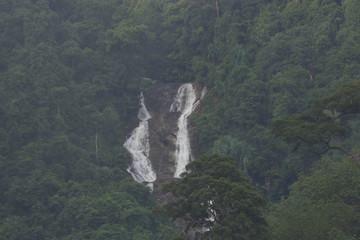 Waterfall on mountain - 193769038