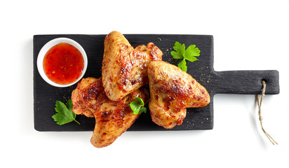 Roasted chicken wings