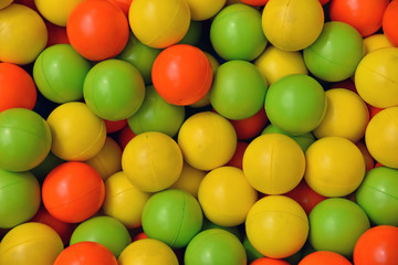 Colorful Plastic Balls 