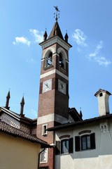 Fototapeta premium Campanile di Casteluovo D. Bosco