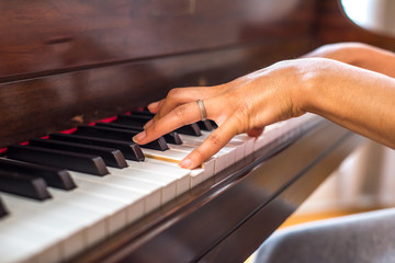 Fototapeta premium Playing the Piano 