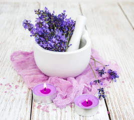 Obraz na płótnie Canvas fresh lavender flowers