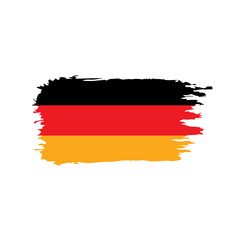 Germany flag, vector illustration