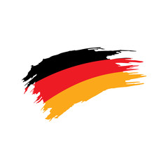 Germany flag, vector illustration