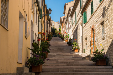 Fototapeta na wymiar Numana, Ancona, Marche, Italia