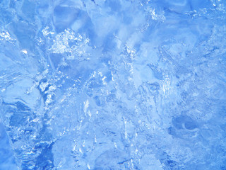 Colorful ice. Abstract ice texture. Nature background.