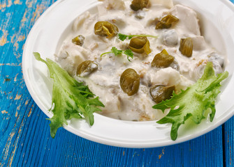 Salsa de alcaparras