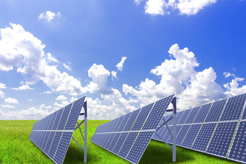New energy, solar power and wind power will solve the future energy shortage