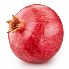 pomegranate fruit isolated