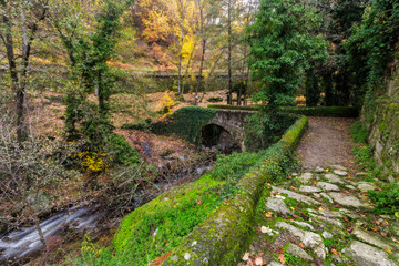 Landscape near Aldeanueva de la Vera, Caceres. Extremadura. Spain.