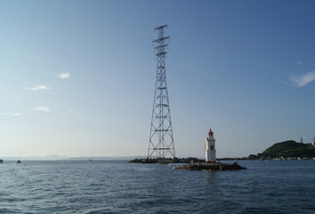 Tokarevskiy lighthouse in Vladivostok