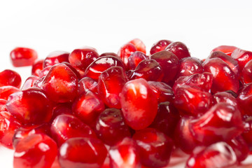 traditional and organic portuguese pomegranate splash in water