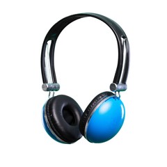 Headphones over isolated white background