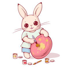 Cartoon Easter Bunny