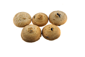 Fototapeta premium cookie isolated on white background