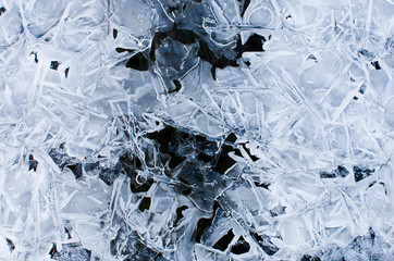 Background with ice