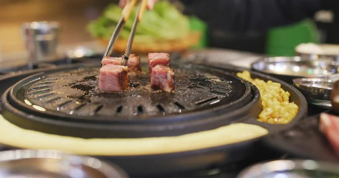 Korean meat barbecue