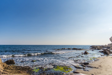 mediterranean beach landscape