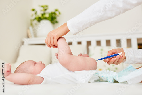 säugling temperatur